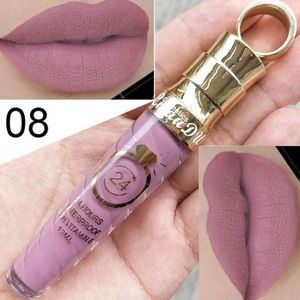 Make-up Matte Liquid Lipstick Long Lasting Waterproof Shimmer Lip Gloss Stick